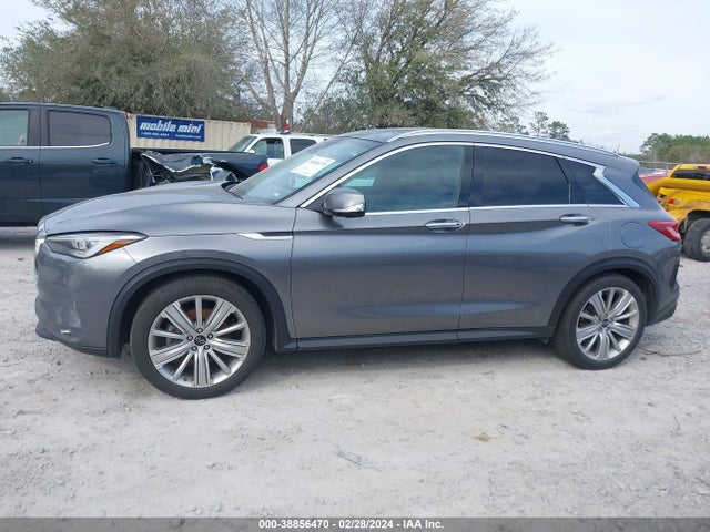 38856470 :رقم المزاد ، 3PCAJ5M38LF100369 vin ، 2020 Infiniti Qx50 Sensory Awd مزاد بيع