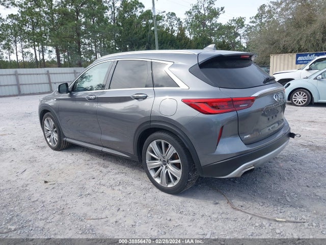 38856470 :رقم المزاد ، 3PCAJ5M38LF100369 vin ، 2020 Infiniti Qx50 Sensory Awd مزاد بيع