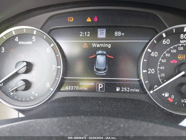 38856470 :رقم المزاد ، 3PCAJ5M38LF100369 vin ، 2020 Infiniti Qx50 Sensory Awd مزاد بيع