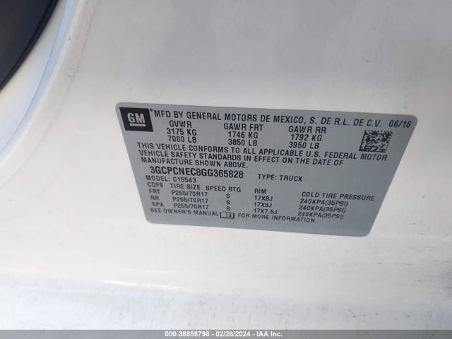 Chevrolet Silverado 1500 Ls 2016 3GCPCNEC8GG365828 Image 9