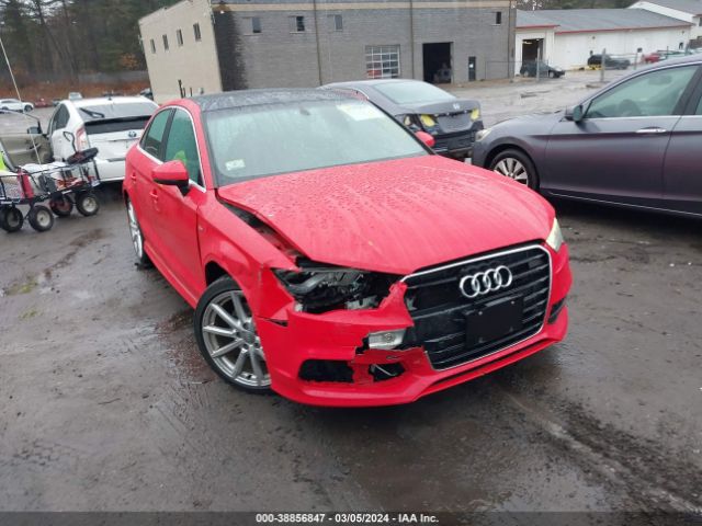 38856847 :رقم المزاد ، WAUJ8GFF6G1030915 vin ، 2016 Audi A3 2.0t Premium مزاد بيع