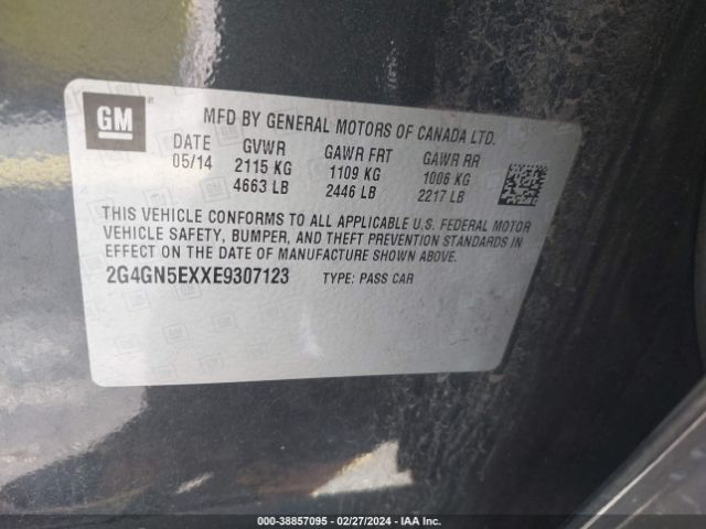 2G4GN5EXXE9307123 Buick Regal Turbo/e-assist Premium I
