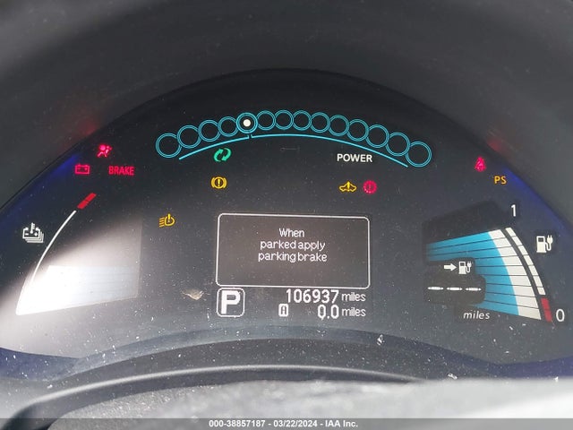 Nissan Leaf Sl 2014 1N4AZ0CP5EC337519 Image 7