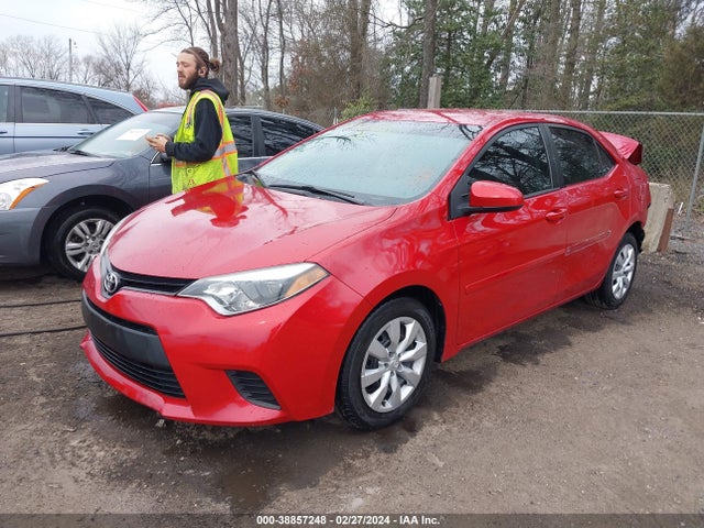 Toyota COROLLA LE 2014 2T1BURHE3EC183487 Image 2