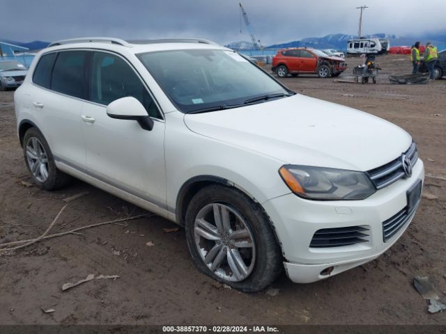 2012 VOLKSWAGEN TOUAREG WVGFK9BP3CD002823