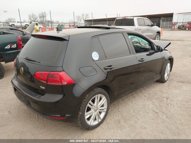 3VW2A7AU5FM032803 Volkswagen Golf Tdi Se 4-door