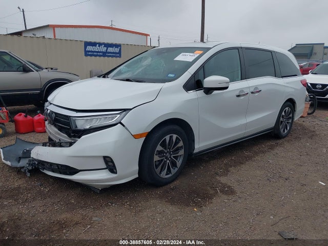 Honda Odyssey Ex-l 2022 5FNRL6H78NB033601 Image 2