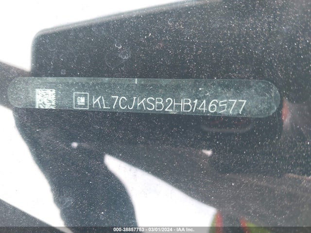 Chevrolet TRAX LS 2017 KL7CJKSB2HB146577 Image 9