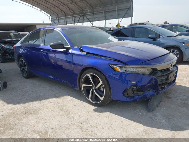 Honda Accord Sport 2021 1HGCV1F33MA087786 zdjęcie główne
