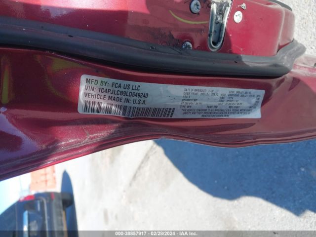 1C4PJLCB9LD649240 Jeep Cherokee Latitude Fwd