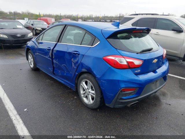 3G1BE6SM6HS599092 Chevrolet Cruze Lt Auto