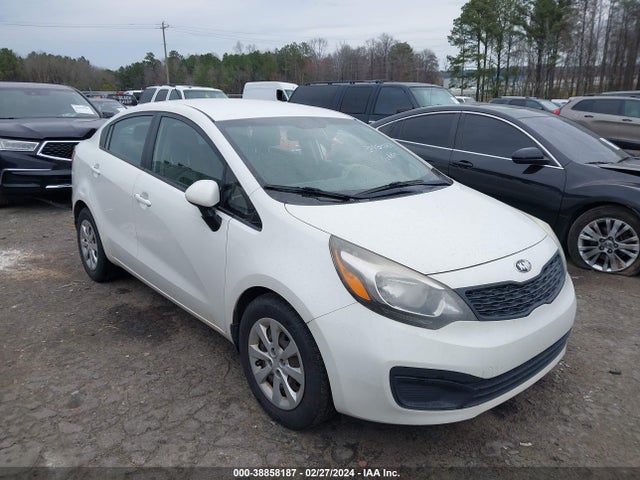 2014 KIA RIO LX VIN: KNADM4A39E6376607