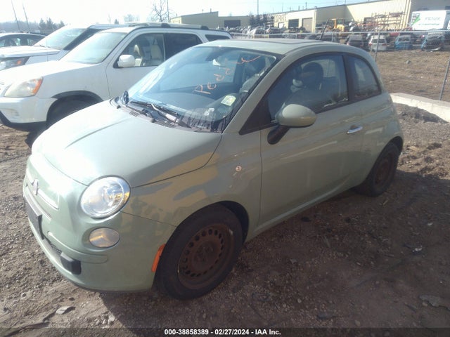 2012 FIAT 500 3C3CFFAR3CT330593 Photo 1
