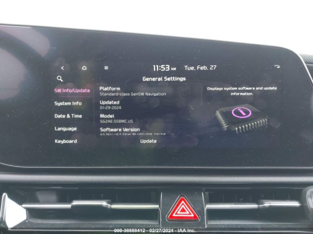 KNDCR3L1XP5037773 KIA Niro Ev Wind