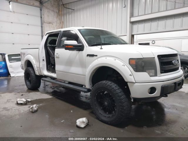 Auction sale of the 2013 Ford F-150 Fx4, vin: 1FTFW1EF1DKF58591, lot number: 38858587