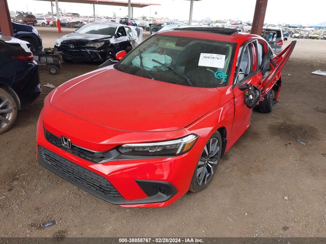 Honda CIVIC EX 2022 2HGFE1F7XNH313180 Image 2