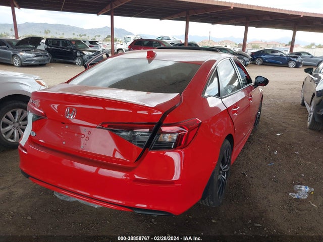 Honda CIVIC EX 2022 2HGFE1F7XNH313180 Image 4
