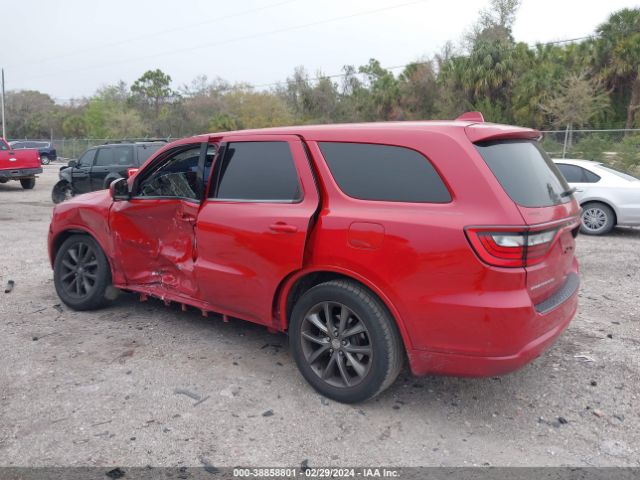 1C4RDHDG9HC930426 Dodge Durango Gt Rwd