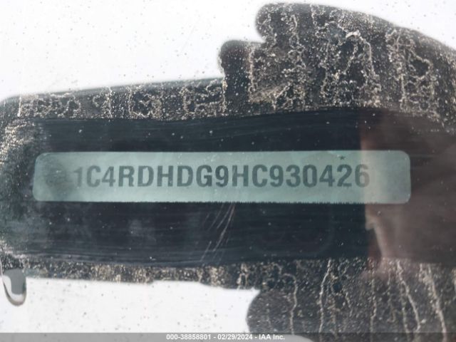 1C4RDHDG9HC930426 Dodge Durango Gt Rwd