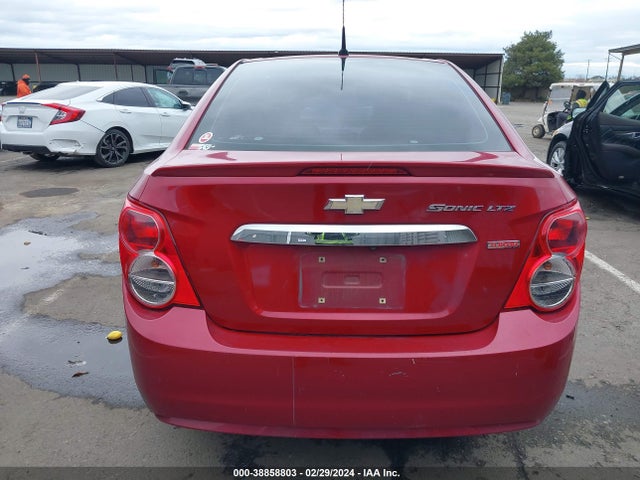 Chevrolet Sonic Ltz Auto 2014 1G1JE5SB0E4190487 Image 16