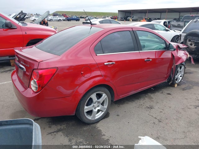Chevrolet Sonic Ltz Auto 2014 1G1JE5SB0E4190487 Image 4