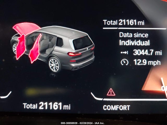 5UXCW2C09N9J22201 BMW X7 Xdrive40i