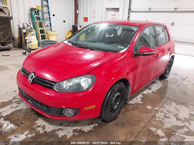 2012 VOLKSWAGEN GOLF TDI 4-DOOR VIN: WVWDM7AJ5CW175173