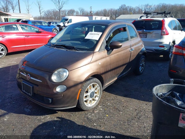 2012 FIAT 500 3C3CFFARXCT114613 Photo 1