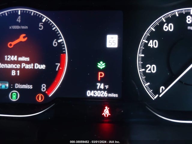 Honda ACCORD EX 2020 1HGCV1F45LA138101 Image 15