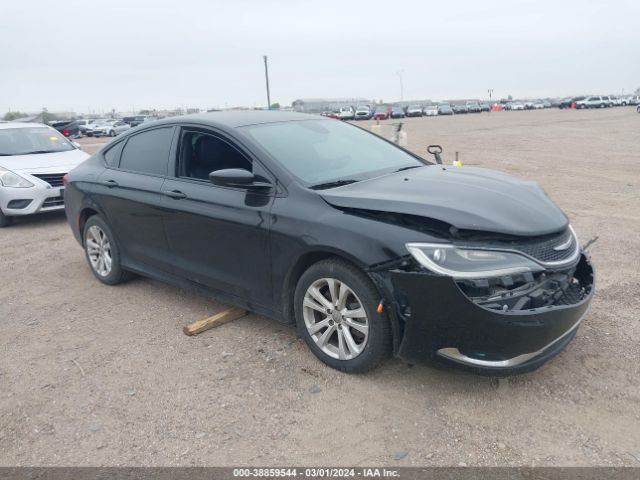 Auction sale of the 2016 Chrysler 200 S, vin: 1C3CCCBG2GN183998, lot number: 38859544