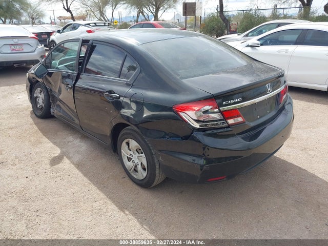 Honda Civic Lx 2014 19XFB2F52EE239583 Image 3