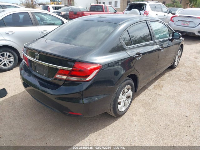 Honda Civic Lx 2014 19XFB2F52EE239583 Image 4