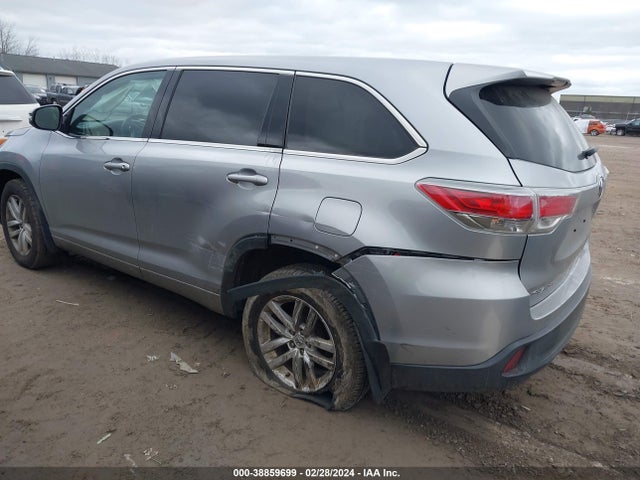 Toyota Highlander Le V6 2014 5TDBKRFH2ES012546 Image 3