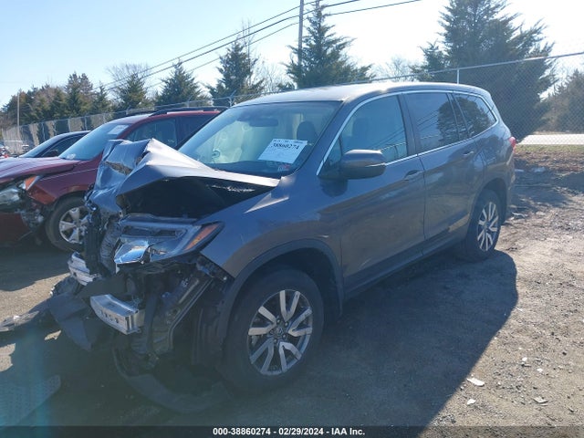 Honda Pilot Awd Ex 2021 5FNYF6H36MB031540 Image 2