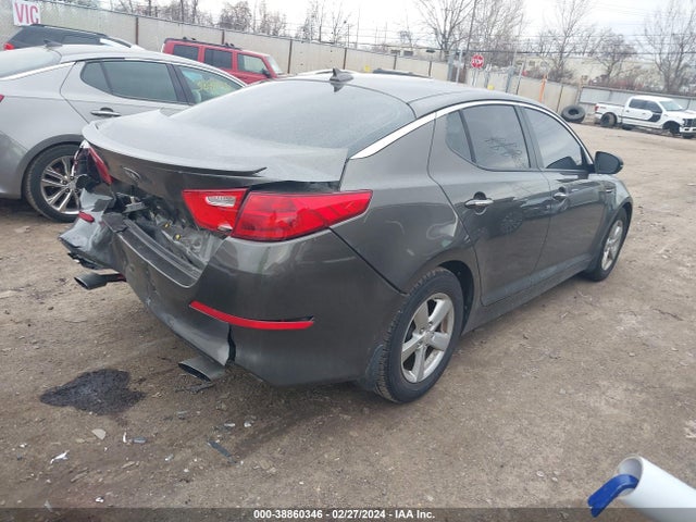 KIA Optima Lx 2014 5XXGM4A76EG286173 Image 4