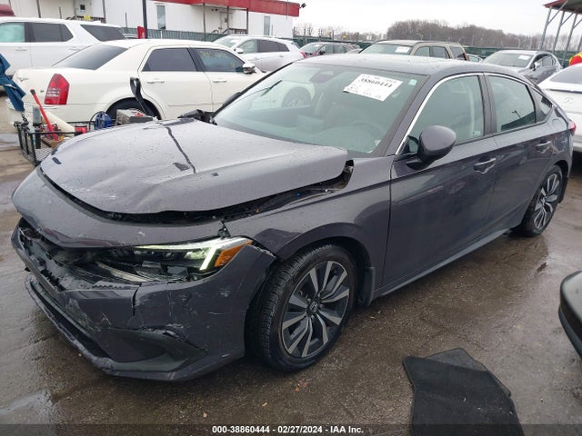 Honda Civic Ex-l 2022 19XFL1H7XNE016312 Image 2