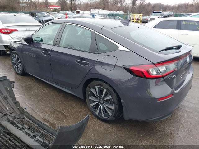 Honda Civic Ex-l 2022 19XFL1H7XNE016312 Image 3