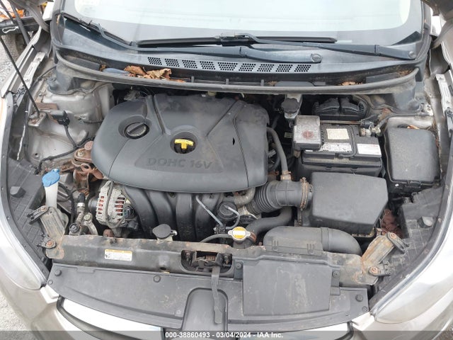 2013 HYUNDAI ELANTRA GLS VIN: 5NPDH4AE7DH186771