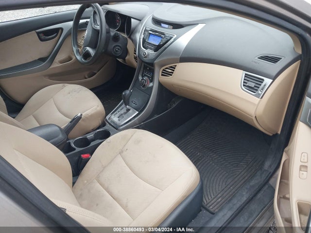 2013 HYUNDAI ELANTRA GLS VIN: 5NPDH4AE7DH186771