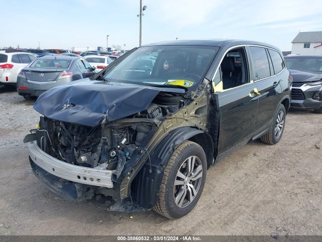 Honda Pilot Ex-l 2016 5FNYF6H52GB035770 Image 2