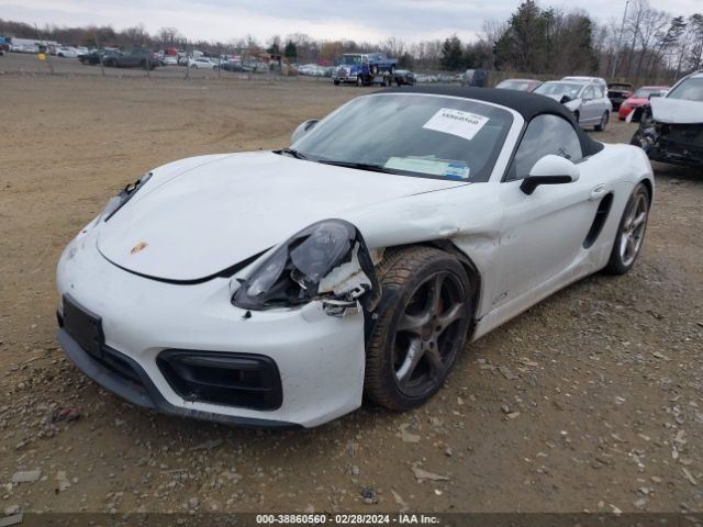 2016 PORSCHE BOXSTER WP0CB2A82GS140489 Photo 1