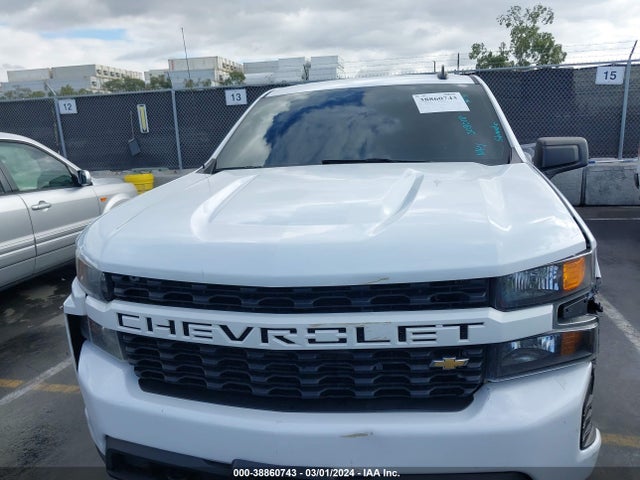 Chevrolet Silverado 1500 2wd Double Cab Standard Bed Custom 2021 1GCRWBEK5MZ308018 Image 11