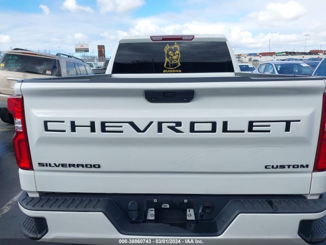 Chevrolet Silverado 1500 2wd Double Cab Standard Bed Custom 2021 1GCRWBEK5MZ308018 Image 15