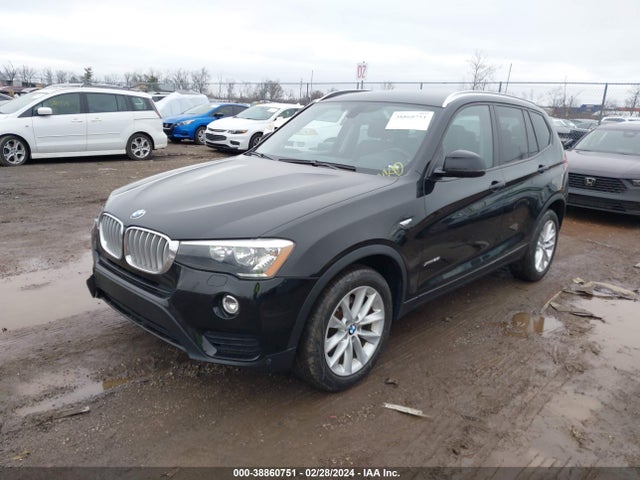 BMW X3 Xdrive28i 2015 5UXWX9C5XF0D50473 Image 2