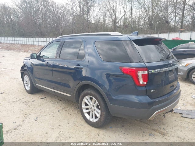 Ford EXPLORER XLT 2017 1FM5K7D83HGA42119 Image 3