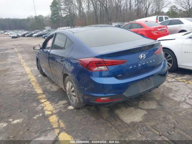 5NPD74LF4LH589758 Hyundai ELANTRA SE