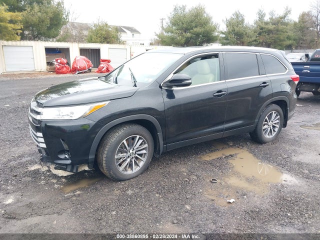 Toyota Highlander Xle 2019 5TDJZRFH3KS580128 Image 2