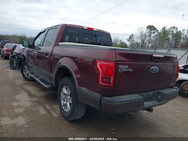 Ford F-150 Lariat 2015 1FTEW1EFXFFB04895 Image 3