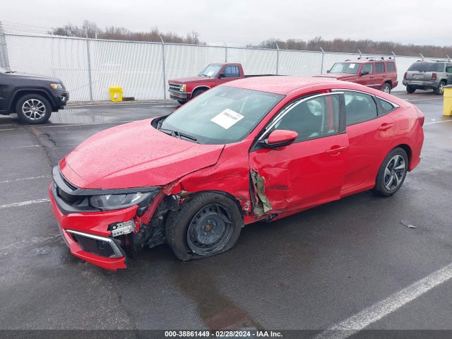 Honda Civic Lx 2020 2HGFC2F61LH549068 Image 2