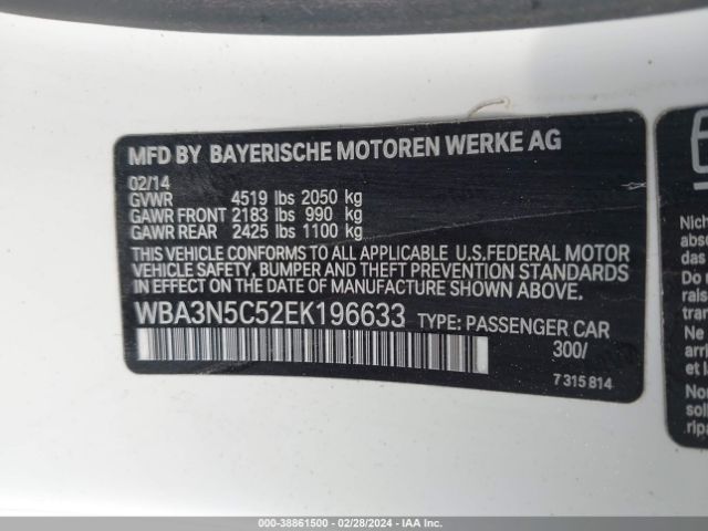 WBA3N5C52EK196633 BMW 428i Xdrive